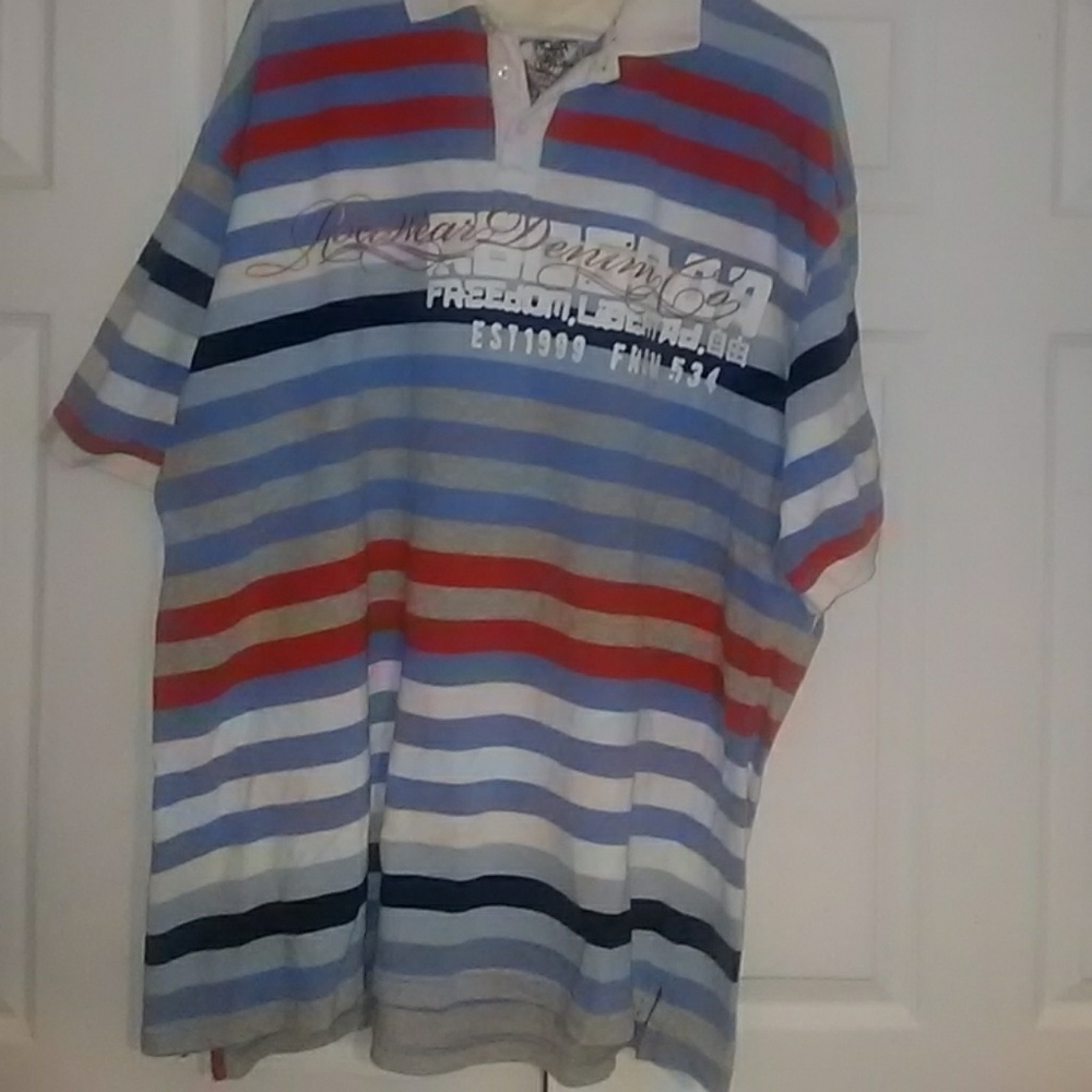Men's Striped Rocawear Shirt